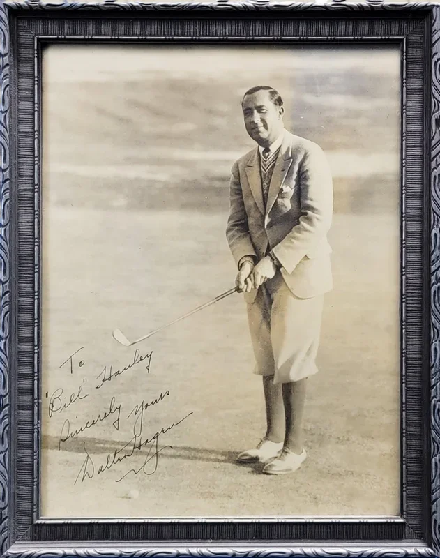 Walter Hogan Autographed Framed 10×13 Photo “To Bill, Sincerely Yours” Beckett BAS #AB72804