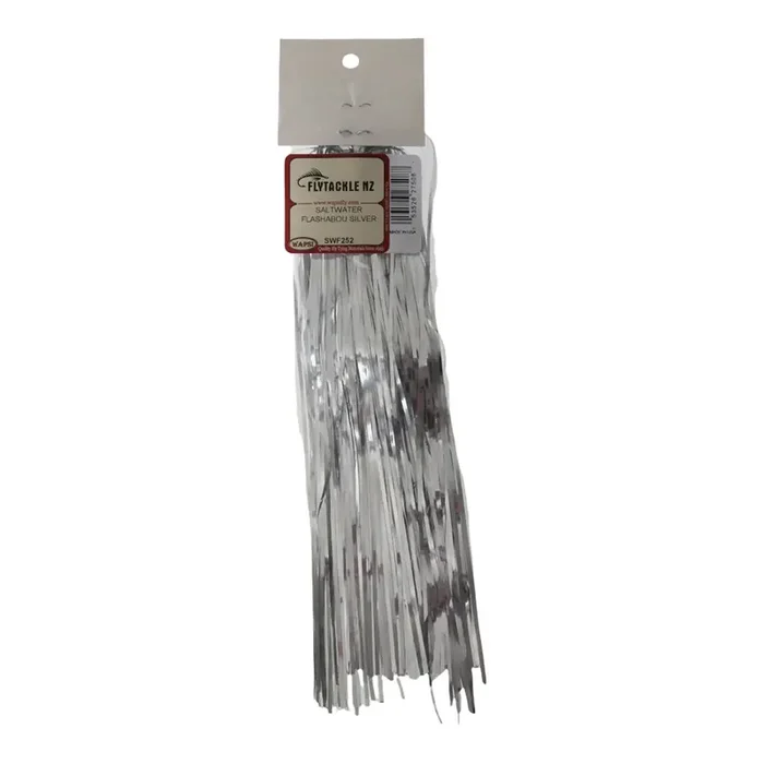 Wapsi Saltwater Flashabou Silver