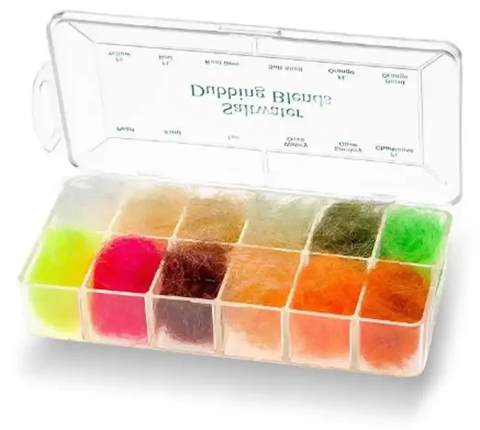 Wapsi SLF 12-Colour Saltwater Dubbing Dispenser No. 1
