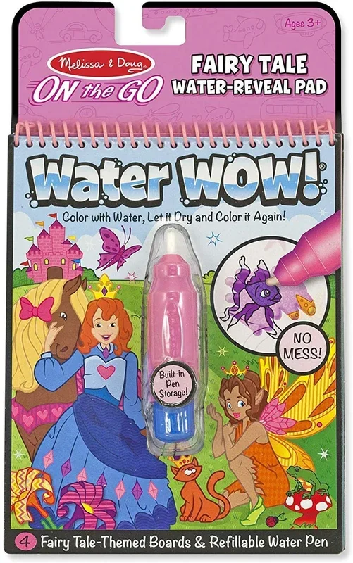 Water Wow! Reusable Water-Reveal Activity Pad – Fairy Tale