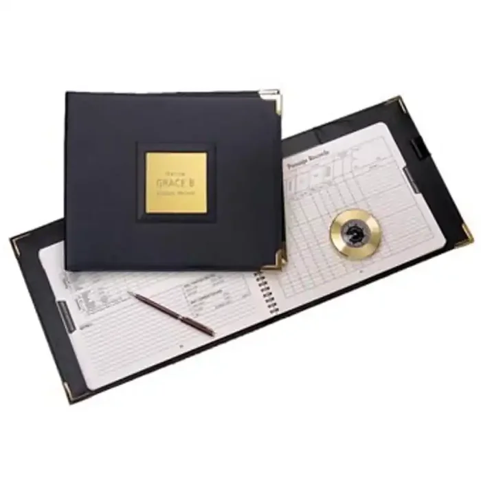 Weems & Plath Elegant Log Book Cover