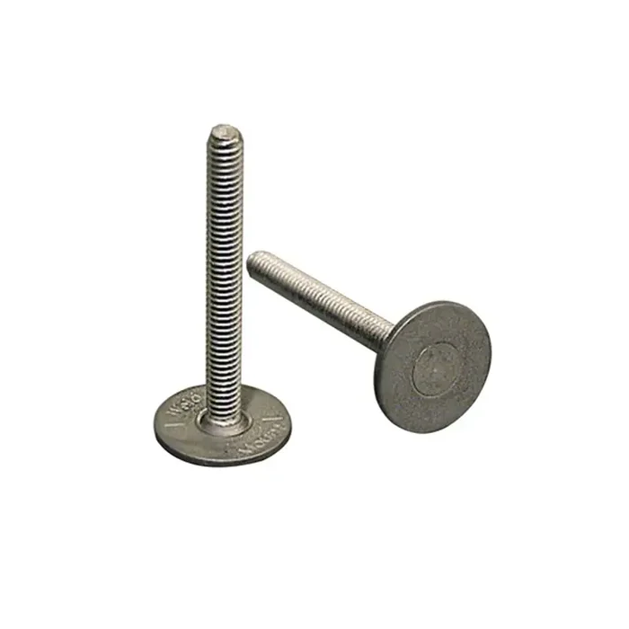 Weld Mount Stainless Steel Stud 1.5in Tall 0.62in Base 8-32