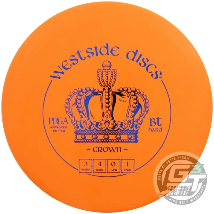 Westside BT Hard Crown Putter Golf Disc