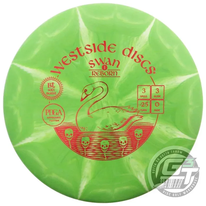 Westside BT Soft Burst Swan 1 Reborn Putter Golf Disc