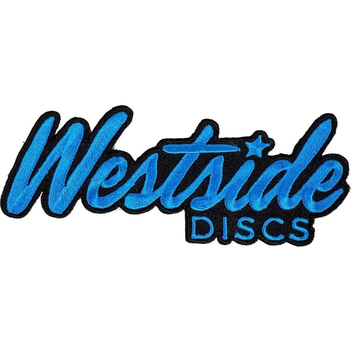 Westside Discs Cursive Iron-On Disc Golf Patch