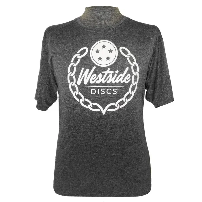 Westside Discs Logo Dri-Fit Short Sleeve Performance Disc Golf T-Shirt