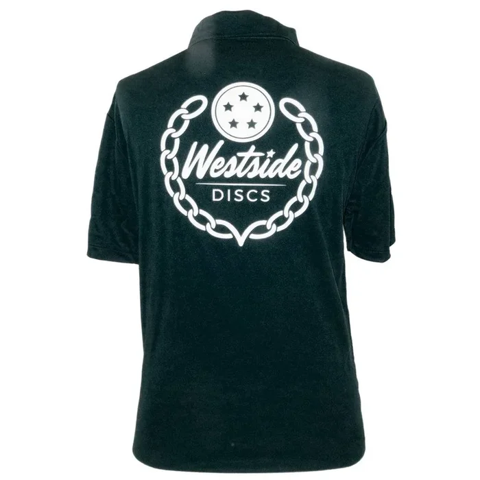 Westside Discs Logo Short Sleeve Performance Disc Golf Polo Shirt