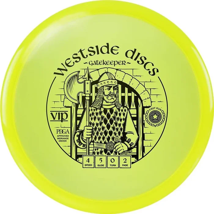 Westside First Run VIP Gatekeeper Midrange Golf Disc