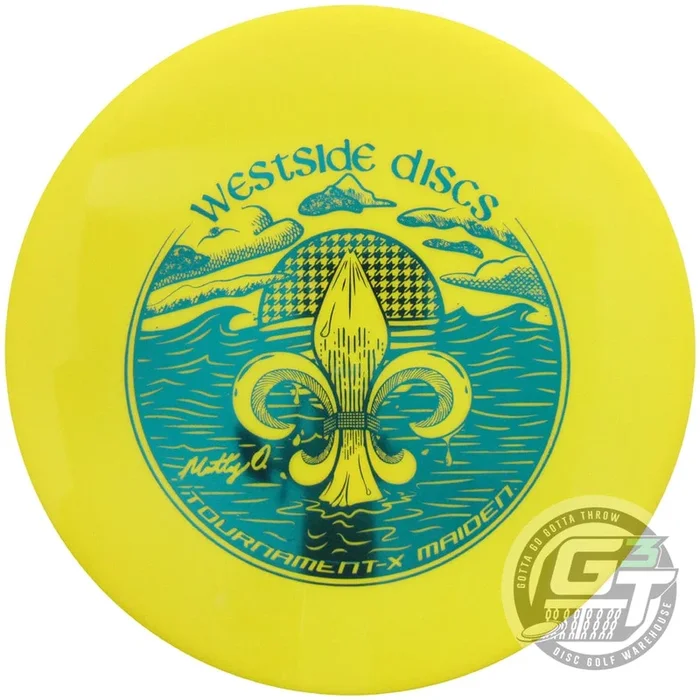 Westside Limited Edition 2022 Team Series Matt Orum Tournament-X Maiden Putter Golf Disc
