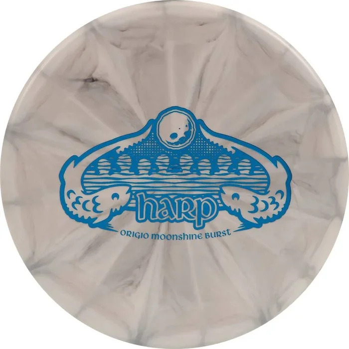 Westside Limited Edition High Tide Stamp Moonshine Glow Origio Burst Harp Putter Golf Disc