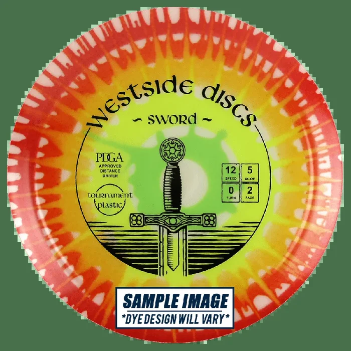 Westside MyDye Tournament Sword Distance Driver Golf Disc