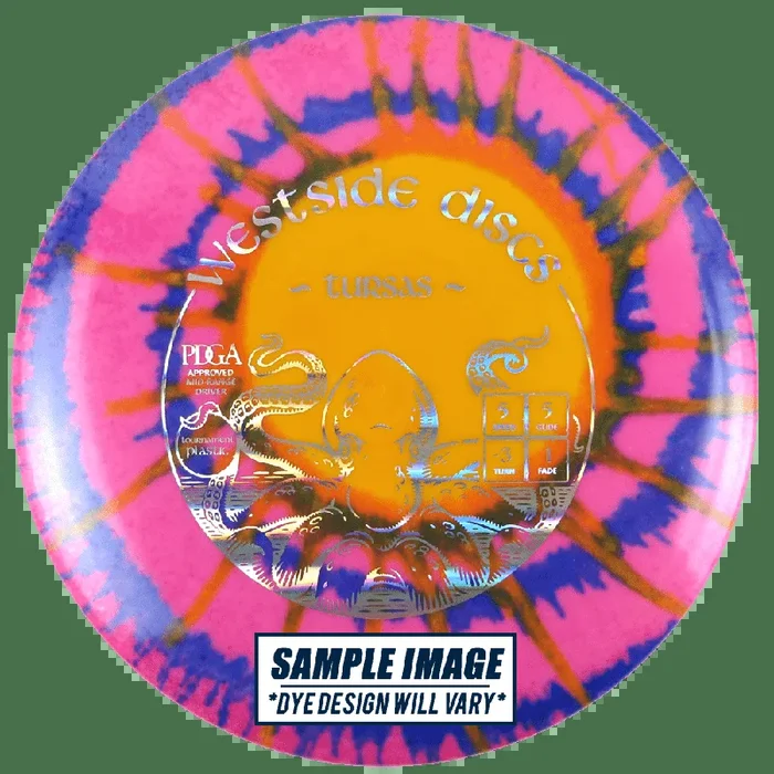 Westside MyDye Tournament Tursas Midrange Golf Disc