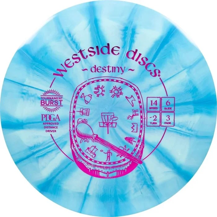 Westside Tournament Burst Destiny Distance Driver Golf Disc