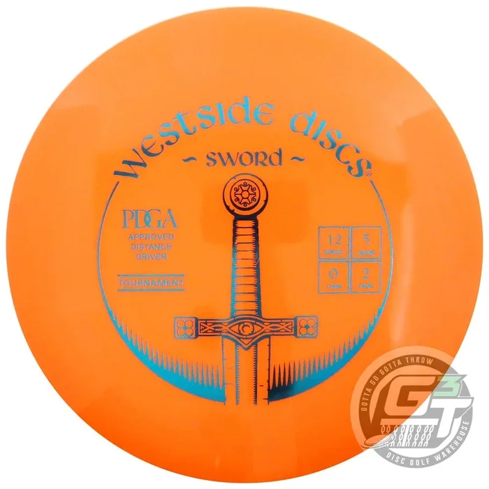 Westside Tournament Sword Distance Driver Golf Disc