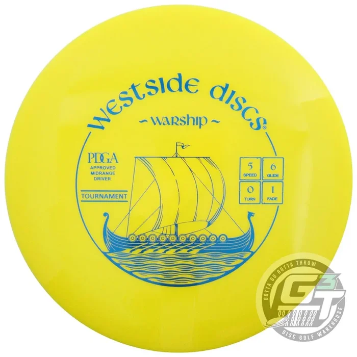 Westside Tournament Warship Midrange Golf Disc