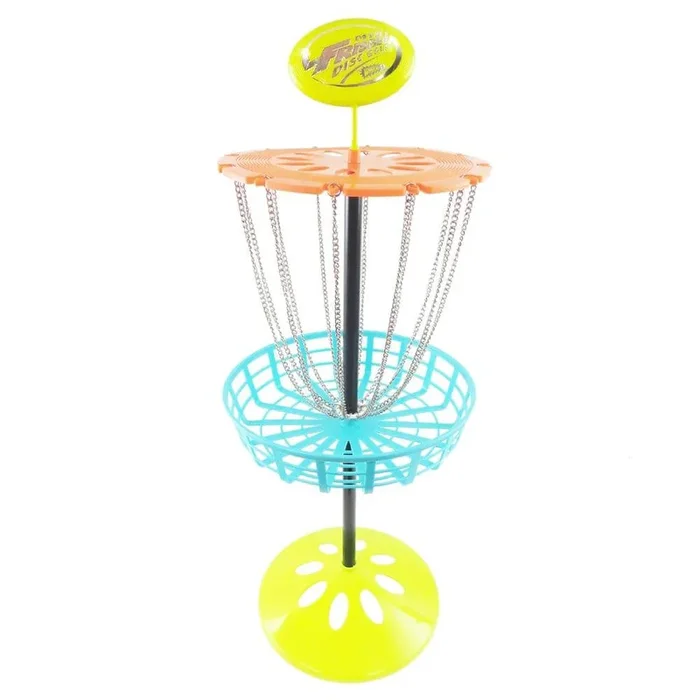 Wham-O Mini Disc Golf Basket Frisbee Golf Set