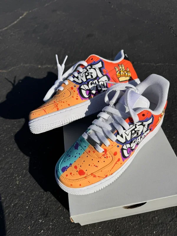 White Nike Af1 Low – 6.5w – Custom Order – Invoice 2 of 2