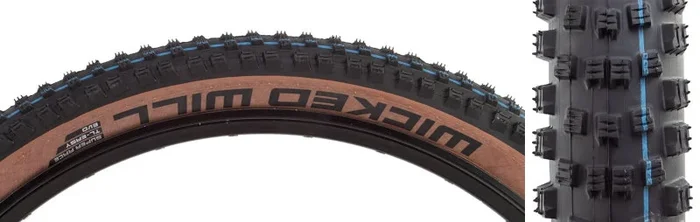 Wicked Will Tire – 29 x 2.4 Tubeless Folding BLK/Transparent Evolution Line Super Race Addix SpeedGrip