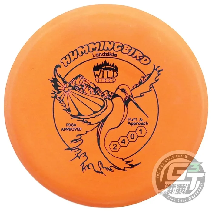 Wild Discs Landslide Hummingbird Putter Golf Disc