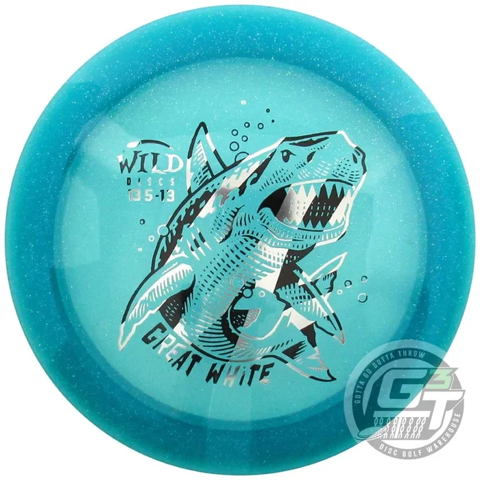 Wild Discs Meteor Great White Distance Driver Golf Disc