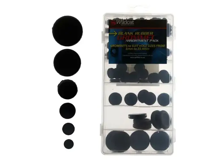 Wildcat Blank Rubber Grommet Assortment Pack