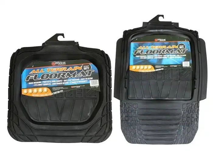 Wildcat Heavy Duty All Terrain 4WD Rubber Floor Mat