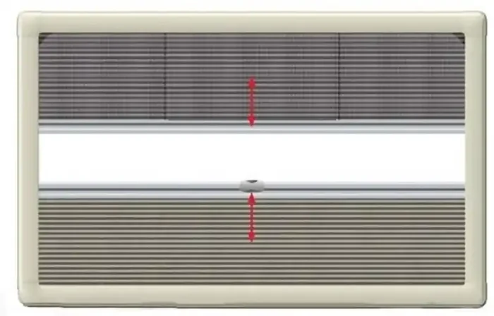 Window Screen and Blind 1520 x 600mm