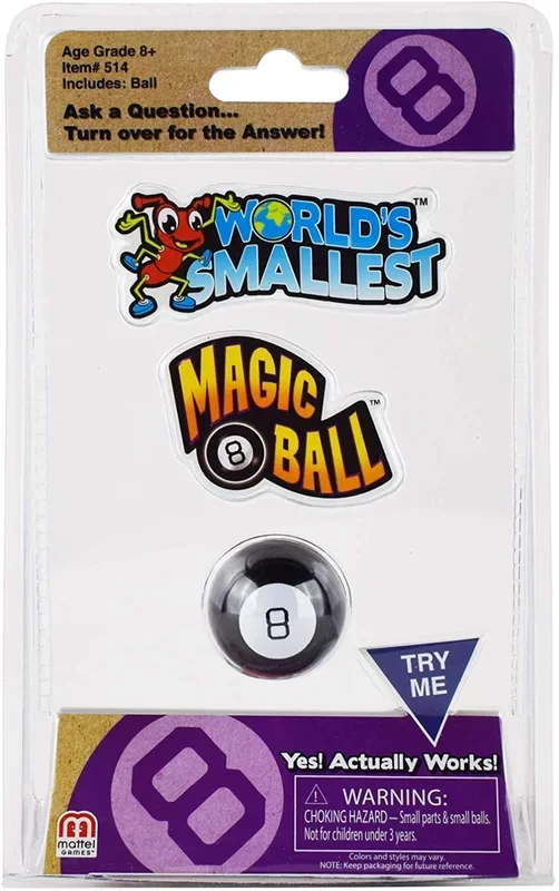 World’s Smallest Magic 8 Ball