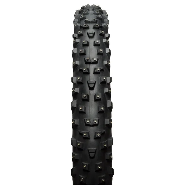 Wrathchild Fat Bike, Winter-Studded Tire – 27.5 x 3, Tubeless, Black, 120tpi, 252 XL Concave Carbide Aluminum Studs