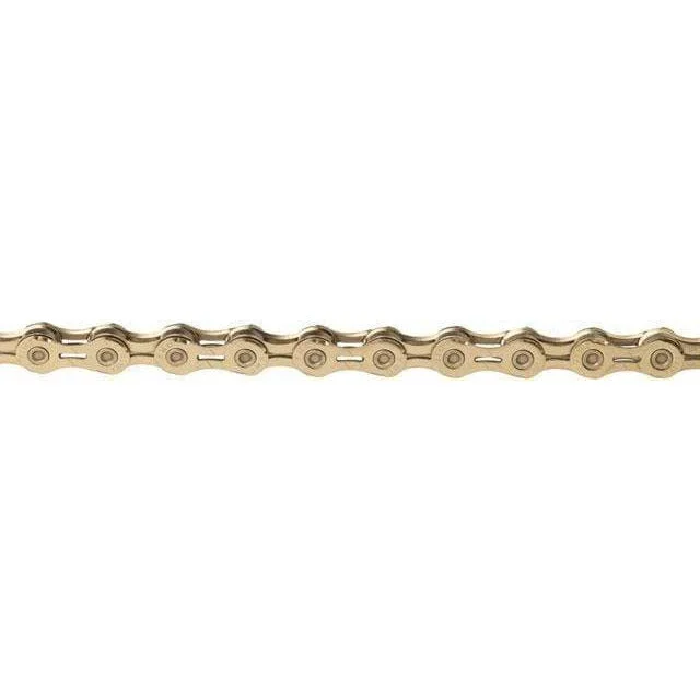 X11EL Extra Light 11-Speed Bike Chain, 118 Links, Gold