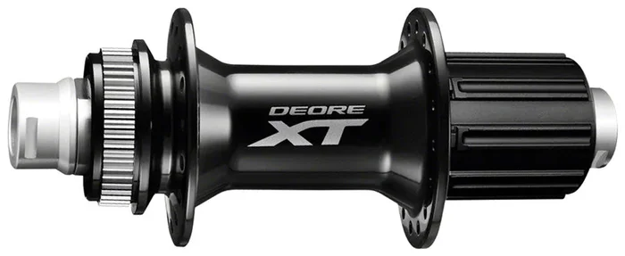 XT FH-M8010 Rear Hub – 12 x 142mm Center-Lock HG 11 MTN Black 32H