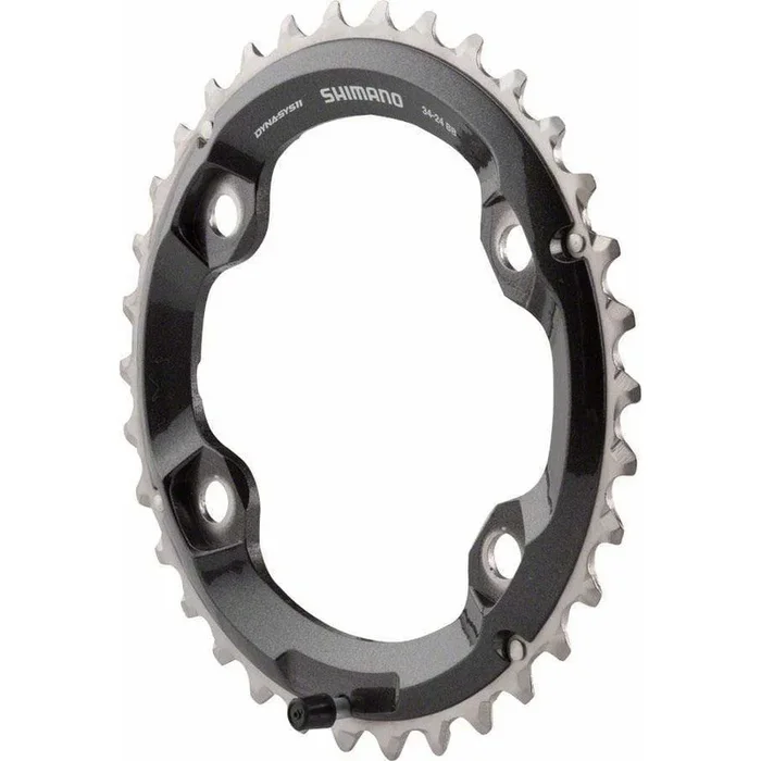 XT M8000 34t 96mm 11-Speed Outer Chainring for 34-24t Set