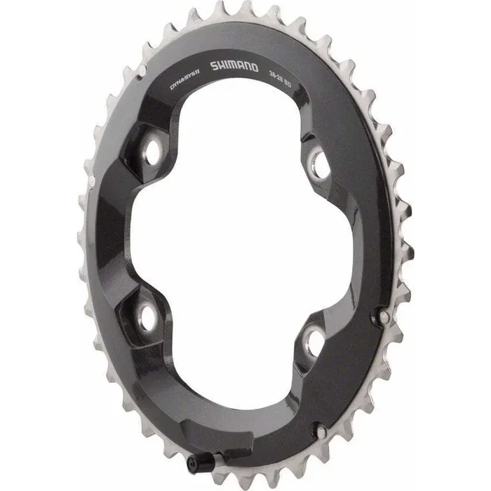 XT M8000 38t 96mm 11-Speed Outer Chainring for 38-28t Set
