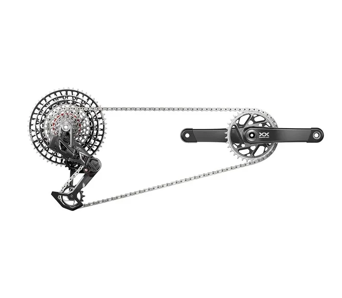 XX SL T-Type Eagle Transmission Groupset – 165mm Crank 34t Chainring AXS POD Controller 10-52t Cassette Rear Derailleur Chain