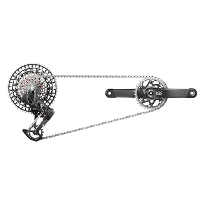 XX SL T-Type Eagle Transmission Groupset – 170mm Crank 34t Chainring AXS POD Controller 10-52t Cassette Rear Derailleur Chain