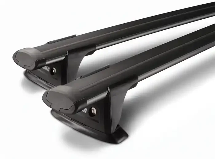 Yakima ThruBar Roof Rack Crossbar Pair Black 150cm