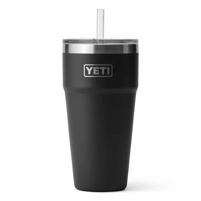 YETI RAMBLER 26 OZ STACKABLE CUP WITH STRAW LID