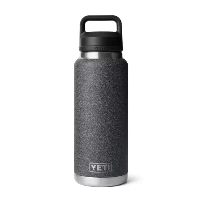 YETI RAMBLER 36 OZ BOTTLE WITH CHUG CAP | Black Stone