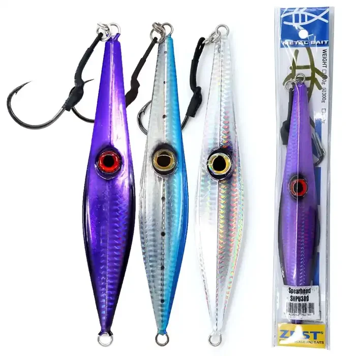 Zest Spearhead Jig 300g 220mm – Rigged