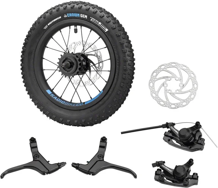 Zuma 14″ Rear Wheel and Disc Brake Upgrade Kit